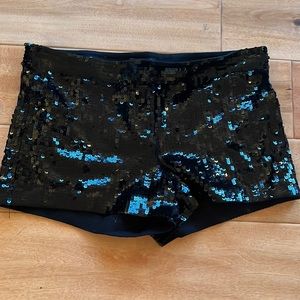 Sequin shorts
